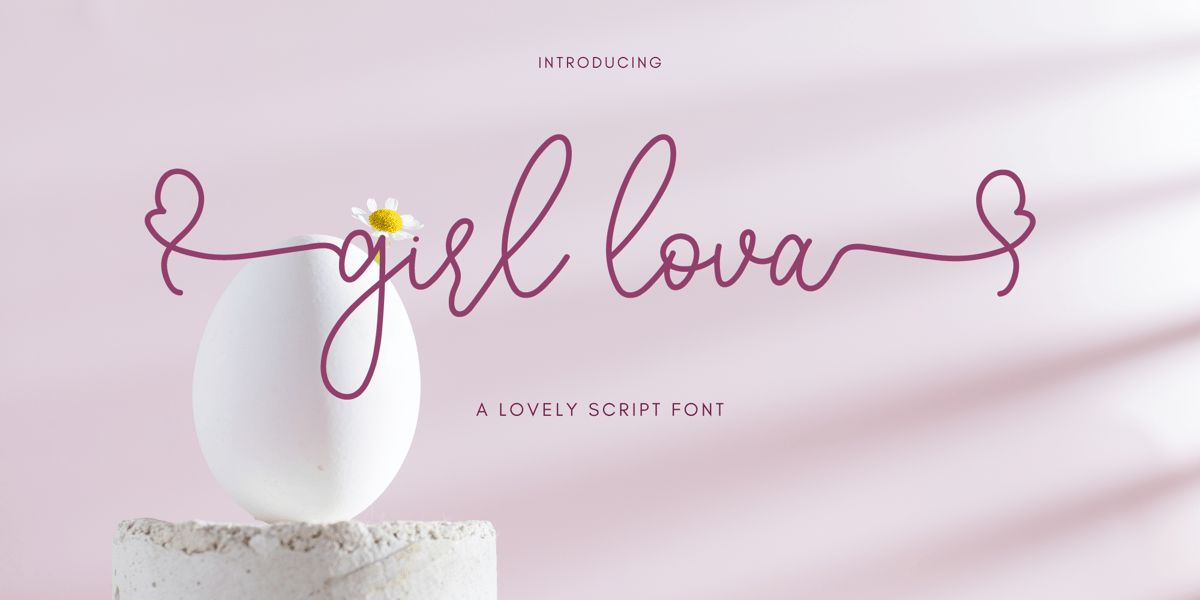 Girl lova Font | Webfont & Desktop | MyFonts