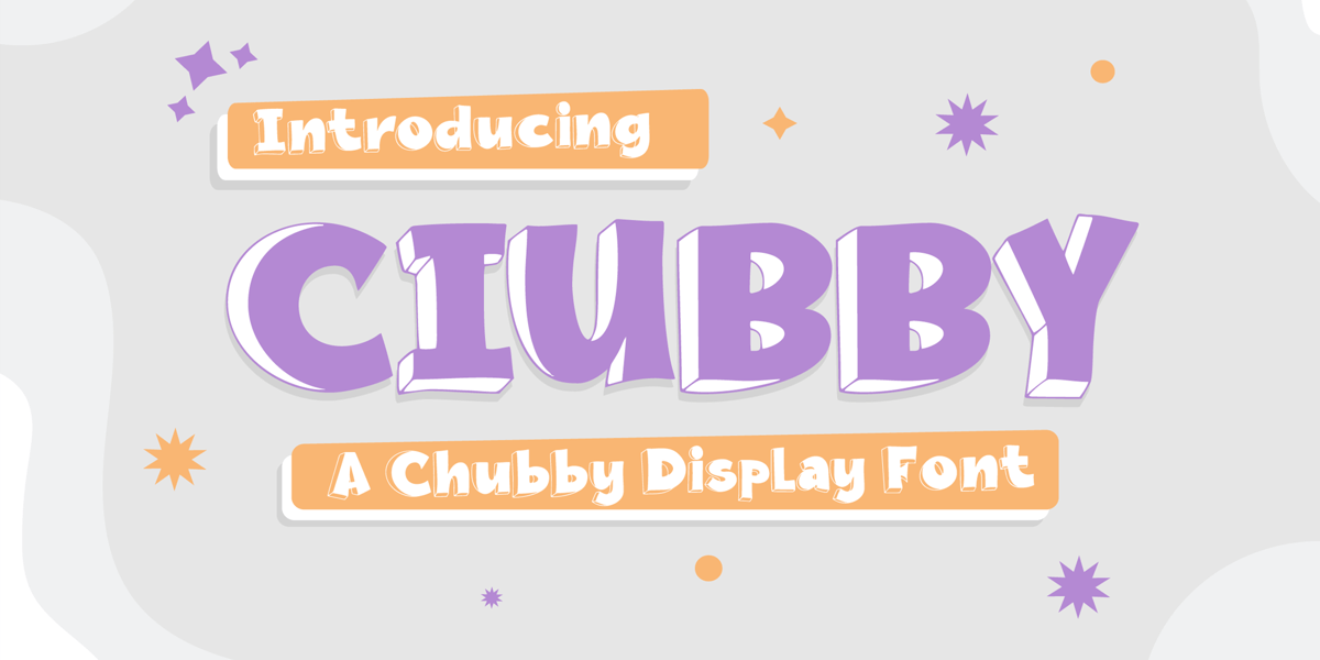 Ciubby Font | Webfont & Desktop | MyFonts