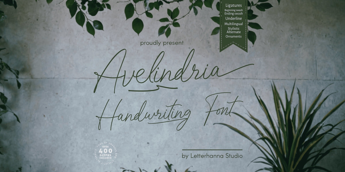 Avelindria Font | Webfont & Desktop | MyFonts