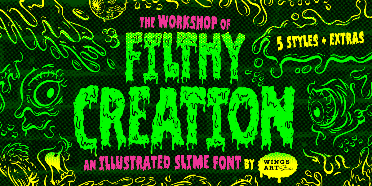 Filthy Creation Font | Webfont & Desktop | MyFonts