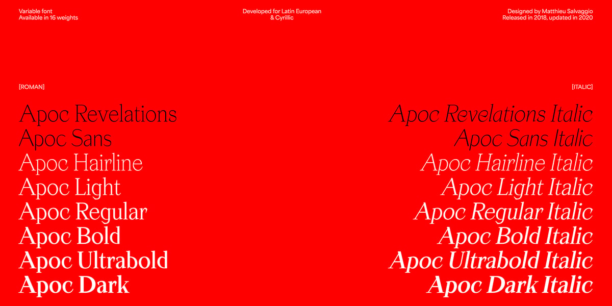 Apoc Font | Webfont & Desktop | MyFonts