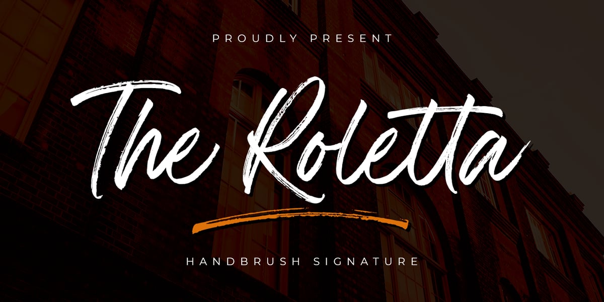 Da Rota Font The Roletta Font | Webfont & Desktop | MyFonts