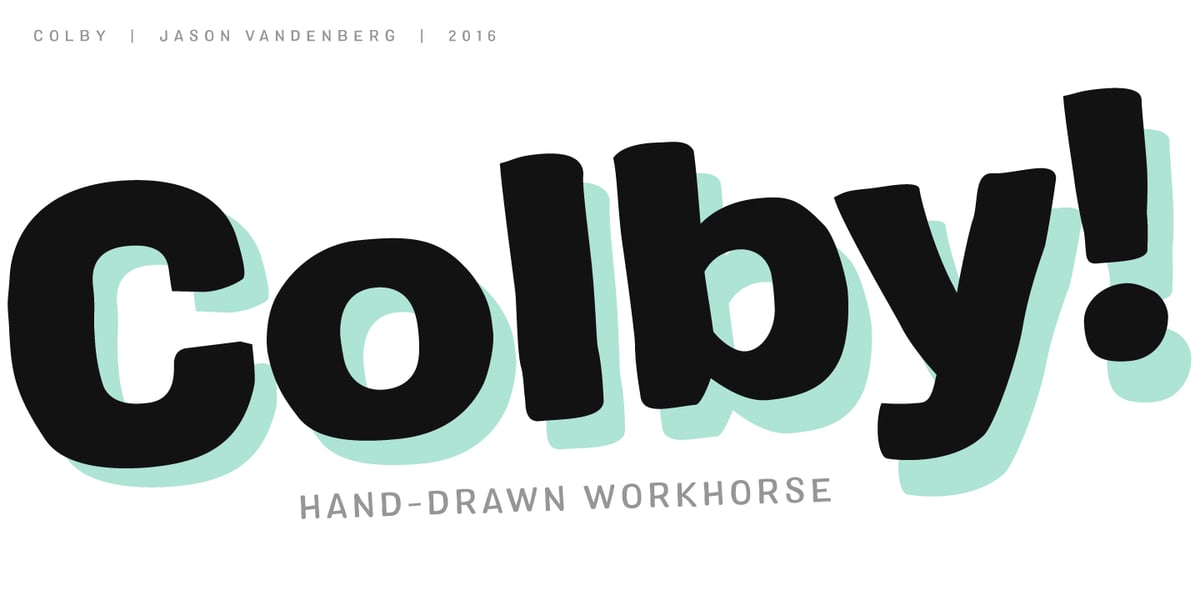 Colby Font | Webfont & Desktop | MyFonts