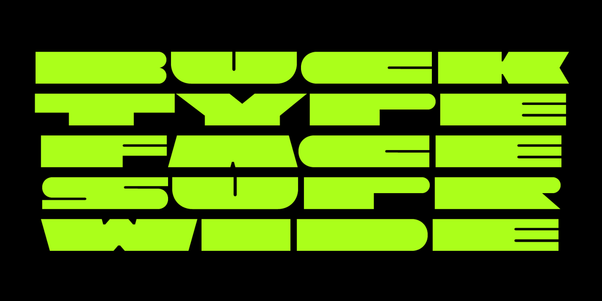 Buck Font | Webfont & Desktop | MyFonts