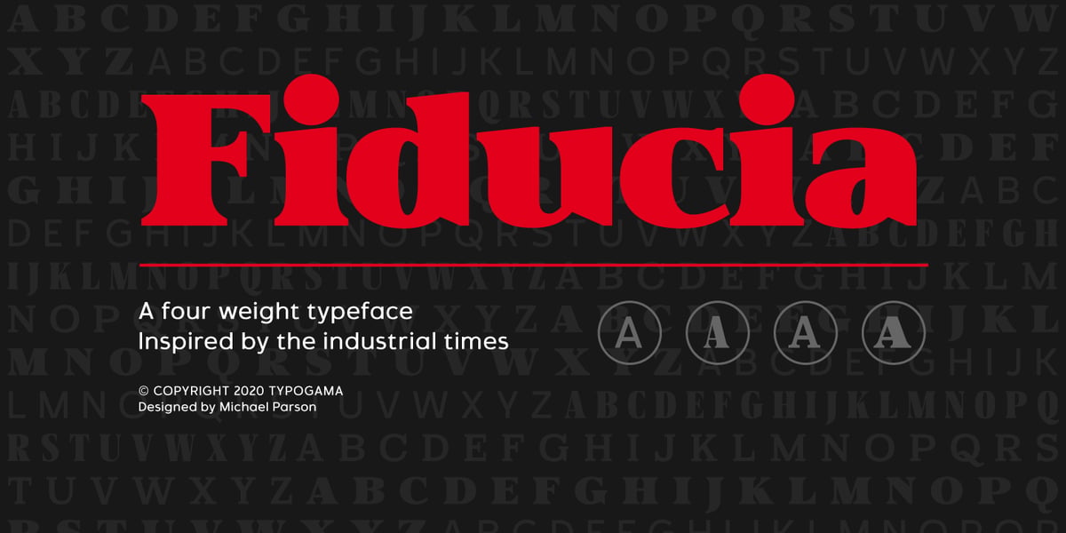 Fiducia Font | Webfont & Desktop | MyFonts
