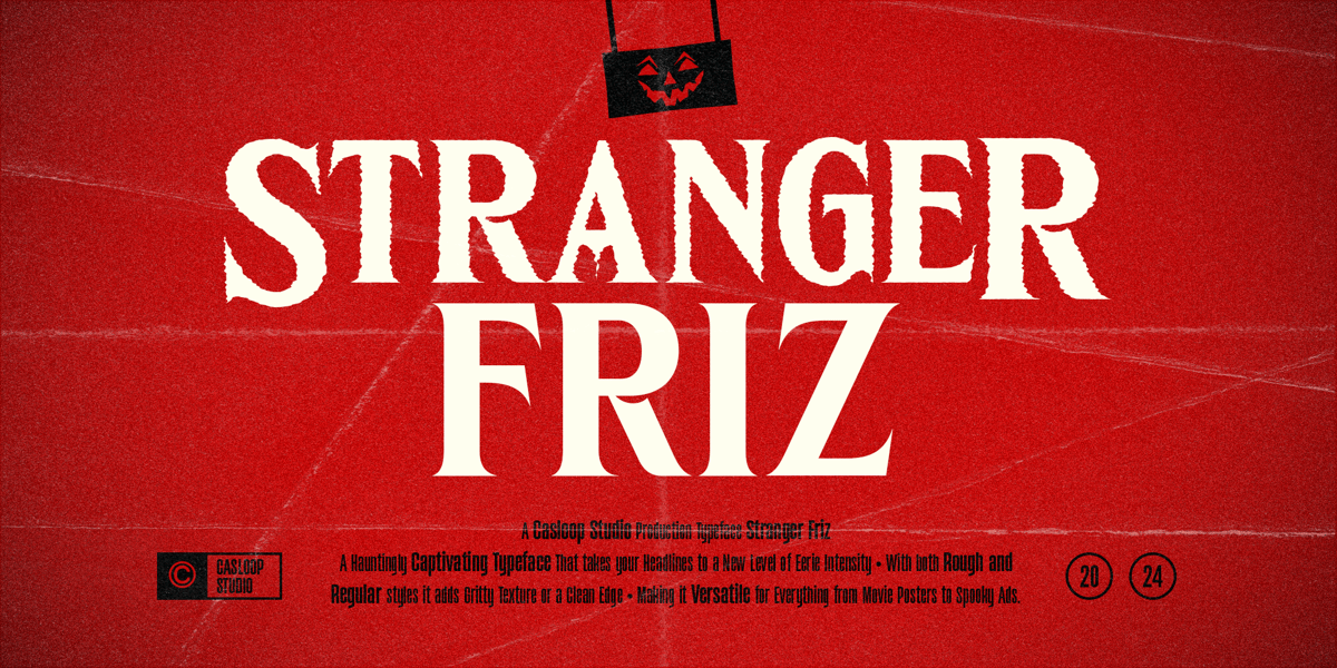 Stranger Text Styles Stranger Friz Font | Webfont & Desktop | MyFonts