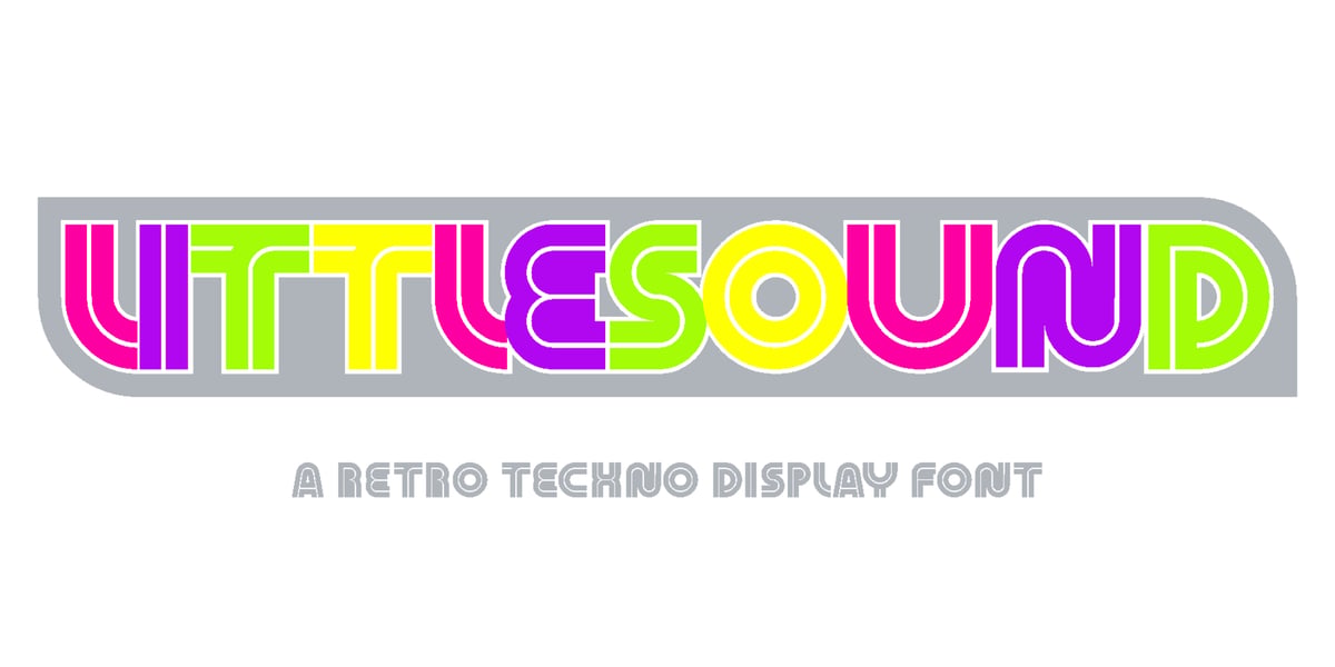 Little Sound Font | Webfont & Desktop | MyFonts