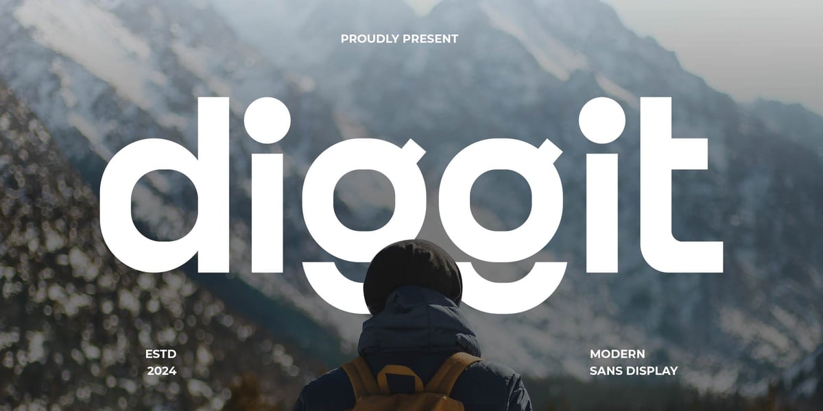 Diggit Font | Webfont & Desktop | MyFonts