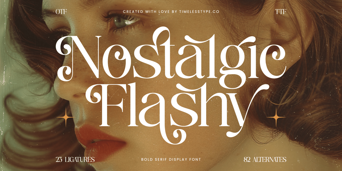 Flashy Script Font Nostalgic Flashy Regular Font | Webfont & Desktop | MyFonts