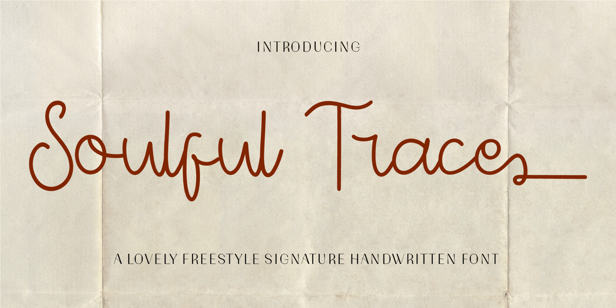 CF Soulful Trace Font | Webfont & Desktop | MyFonts