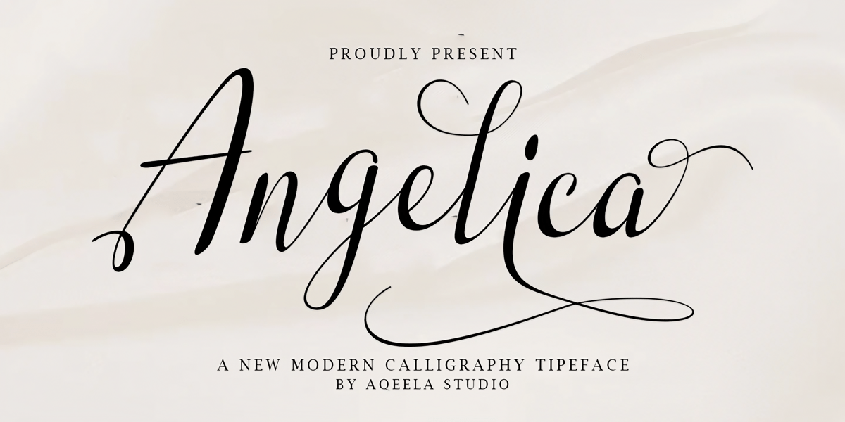 Angelica Script Font | Webfont & Desktop | MyFonts