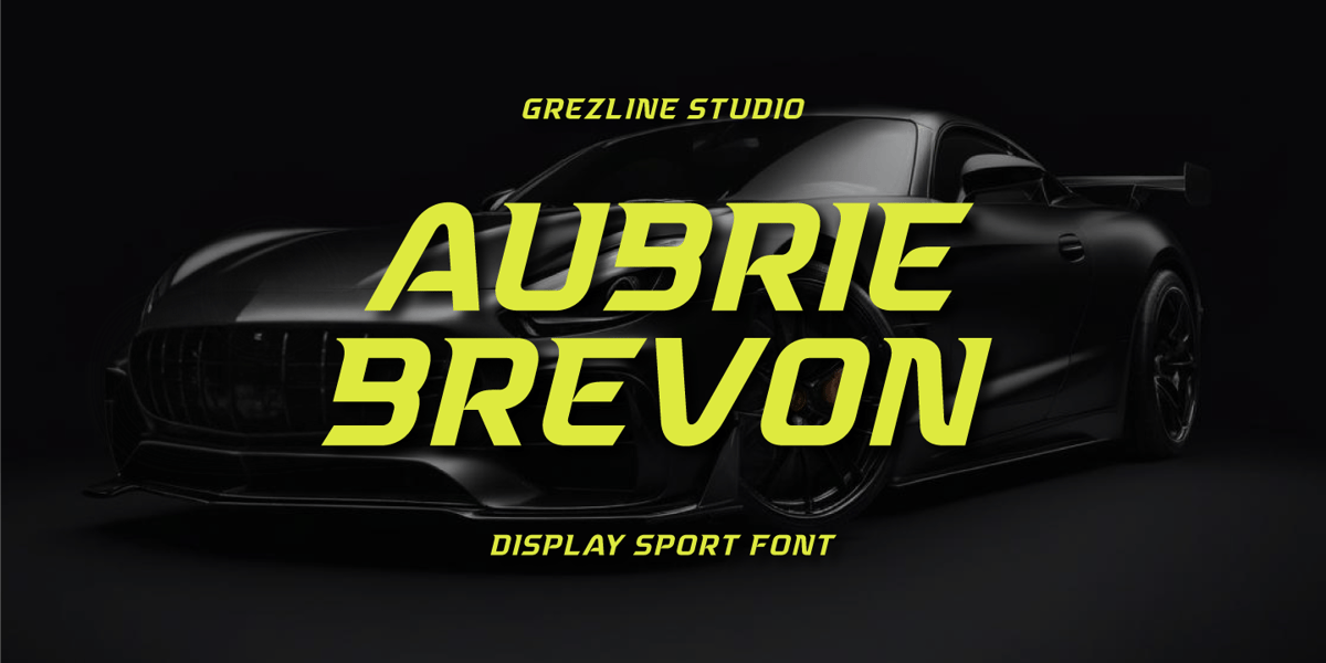 Aubrie Brevon Font | Webfont & Desktop | MyFonts