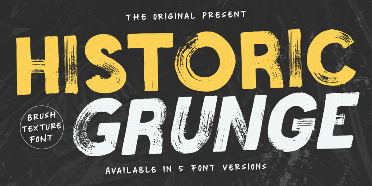 Historic Grunge Font | Webfont & Desktop | MyFonts