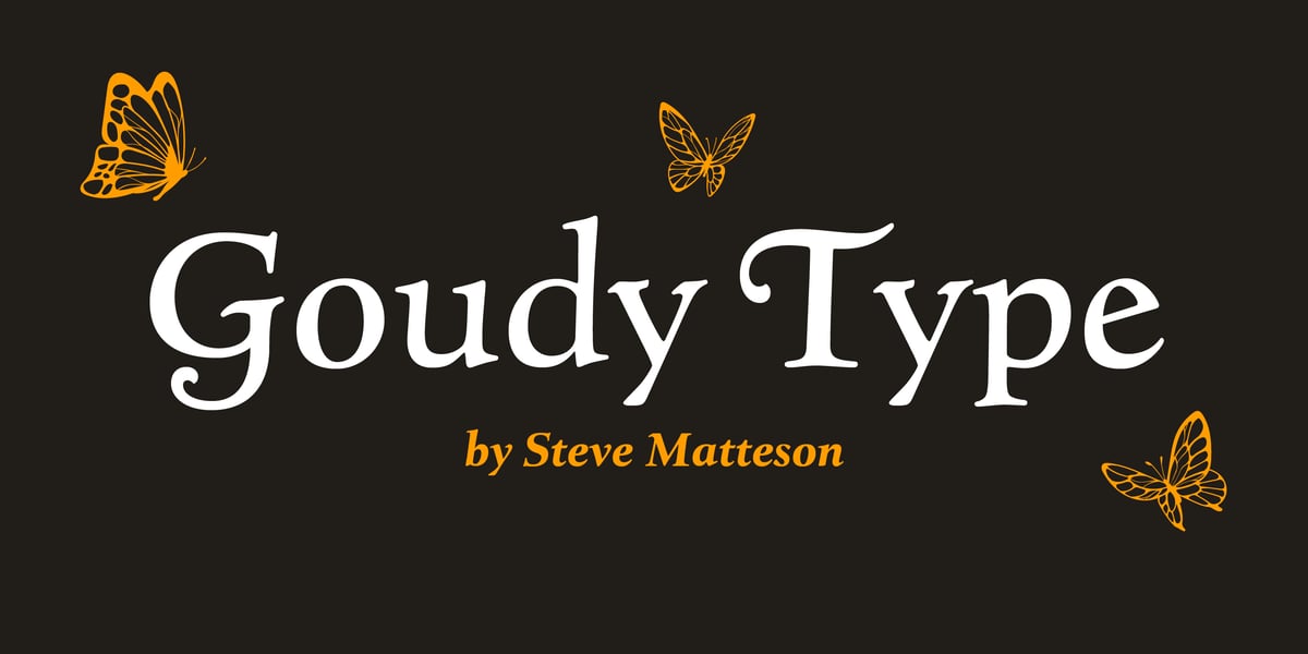 Goudy Cursive Goudy Type Font | Webfont & Desktop | MyFonts