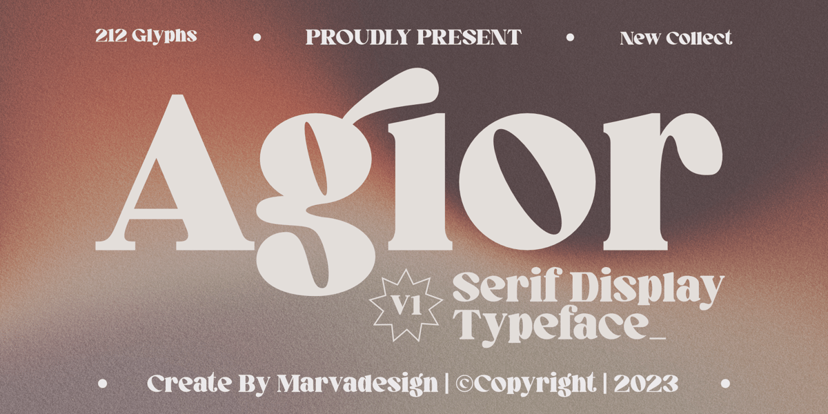 Agior Font | Webfont & Desktop | MyFonts
