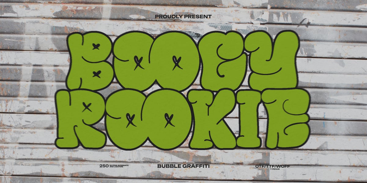 Boogy Rookie Font | Webfont & Desktop | MyFonts