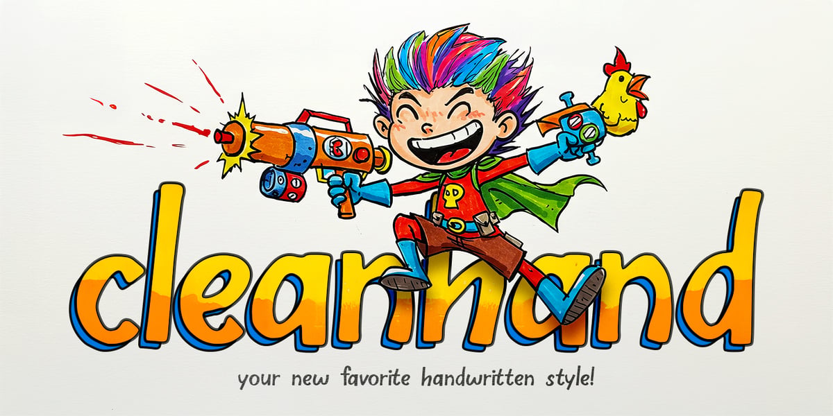 SK CleanHand Font | Webfont & Desktop | MyFonts