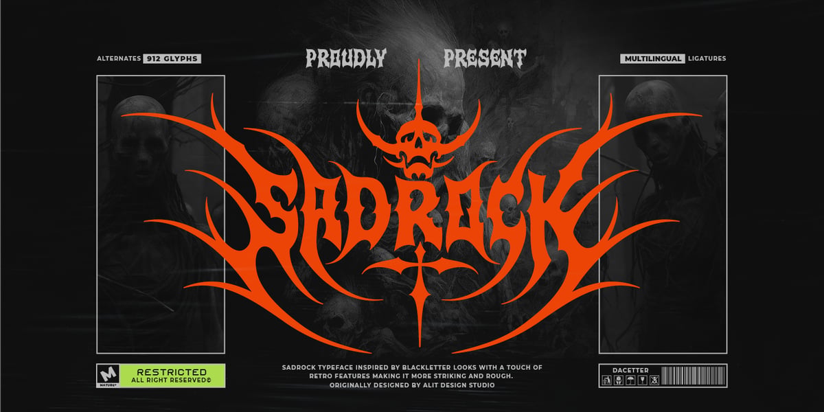 Sad Rock Font | Webfont & Desktop | MyFonts