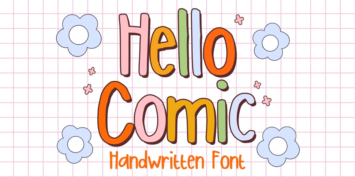 Hello Comic Font | Webfont & Desktop | MyFonts