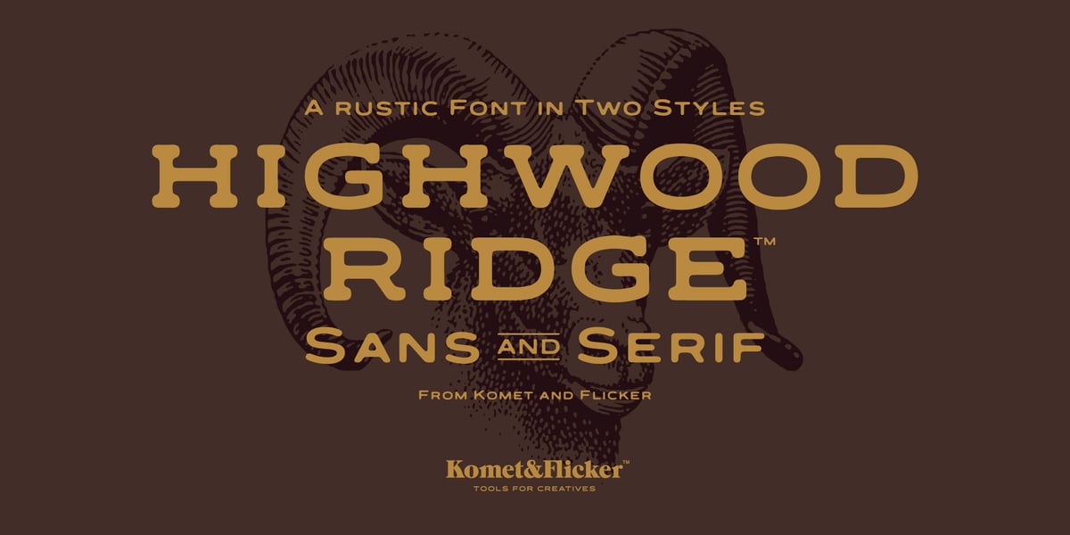 Porter Ridge Font Highwood Ridge Font | Webfont & Desktop | MyFonts
