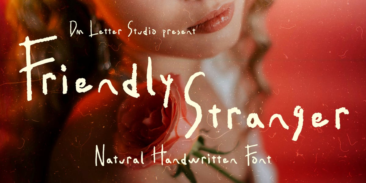 Stranger Text Styles Friendly Stranger Font | Webfont & Desktop | MyFonts