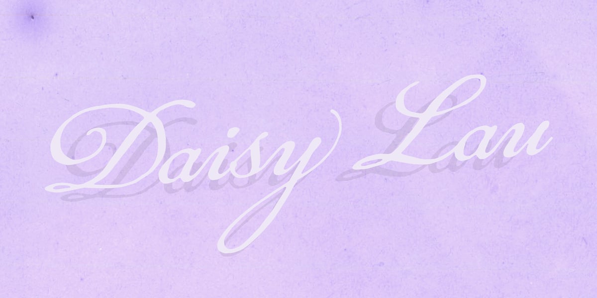 Daisy Lau Font | Webfont & Desktop | MyFonts
