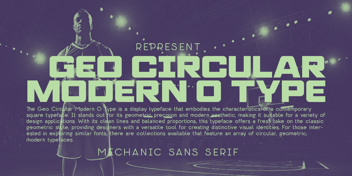 Geo Circular Modern O Type Font | Webfont & Desktop | MyFonts