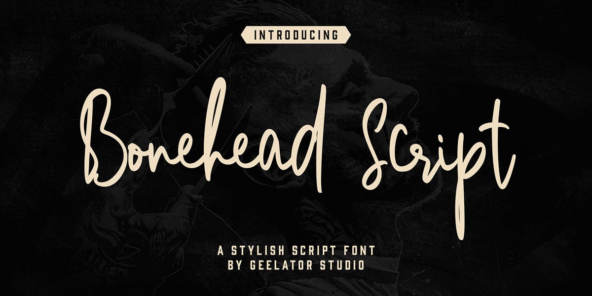 Bonehead Text Bonehead Script Font | Webfont & Desktop | MyFonts