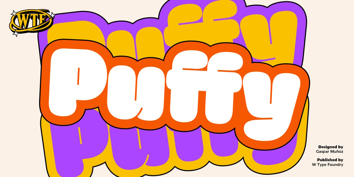 Puffy Font | Webfont & Desktop | MyFonts