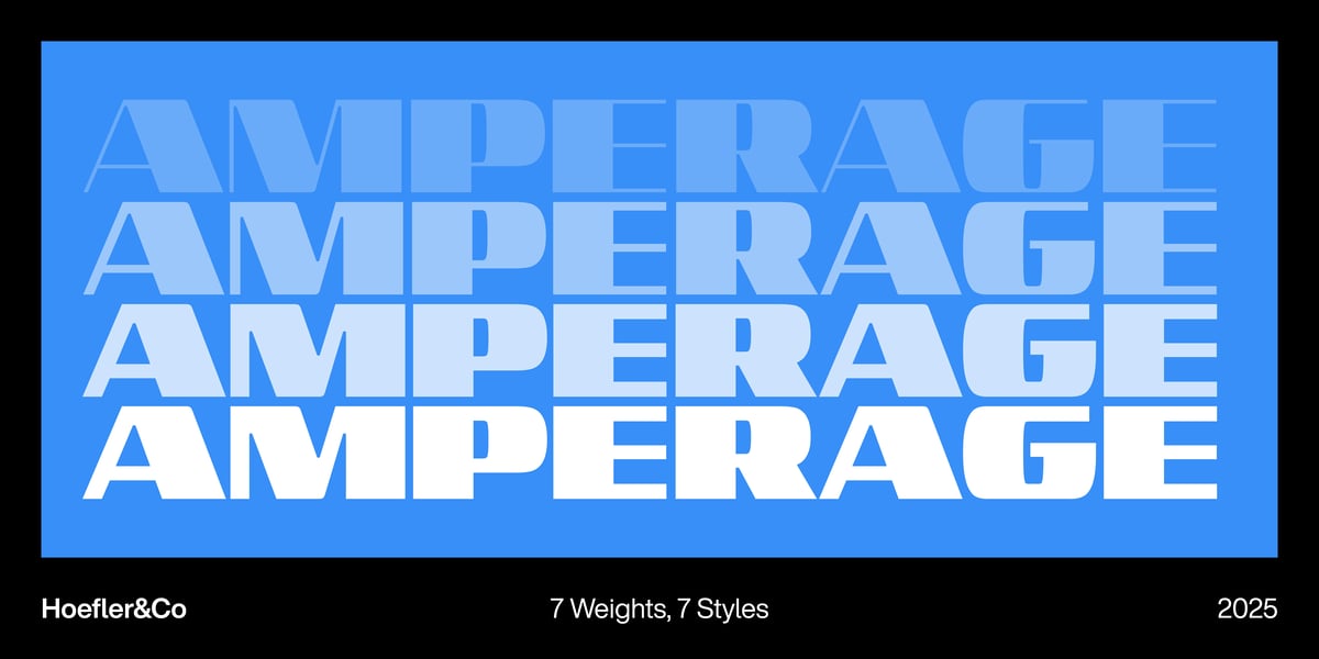Amperage Font | Webfont & Desktop | MyFonts