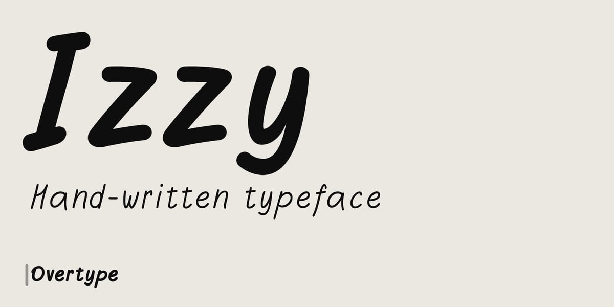 Izzy Script Font OT Izzy Font | Webfont & Desktop | MyFonts