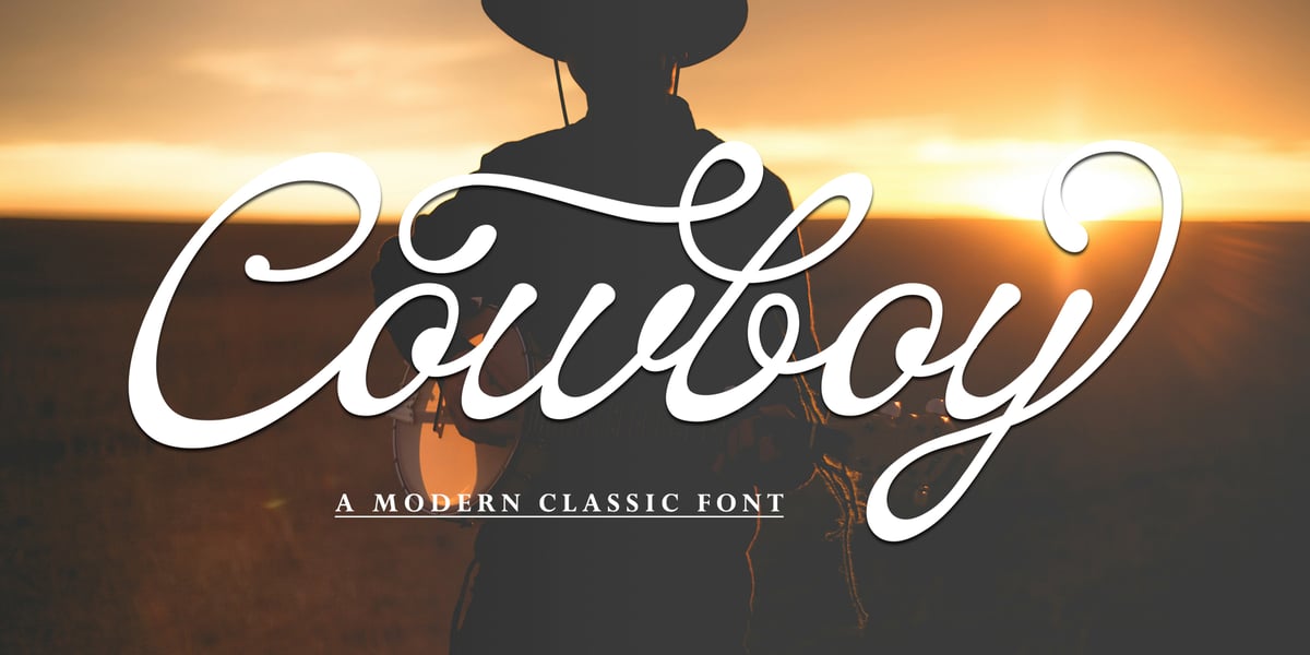 Cowboyscript Font | Webfont & Desktop | MyFonts
