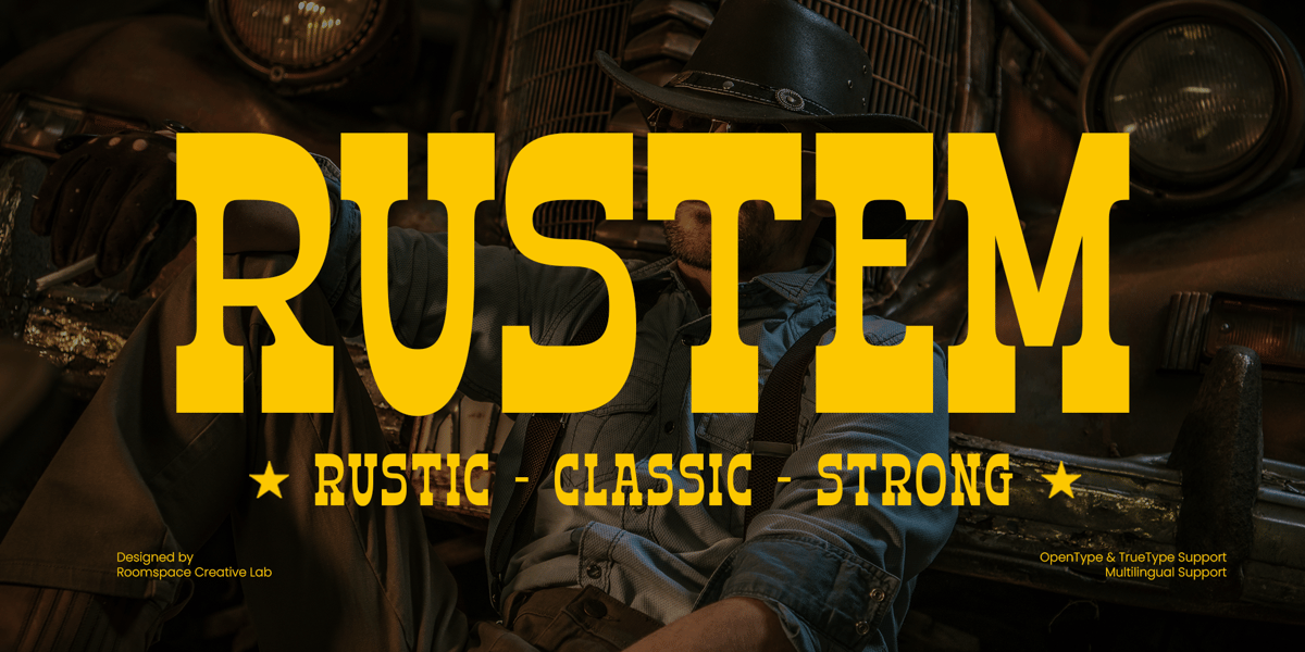 Rustem Rospis Rustem Font | Webfont & Desktop | MyFonts