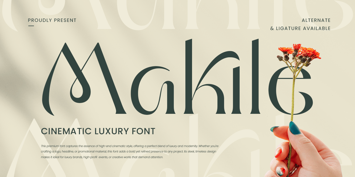Makile Font | Webfont & Desktop | MyFonts