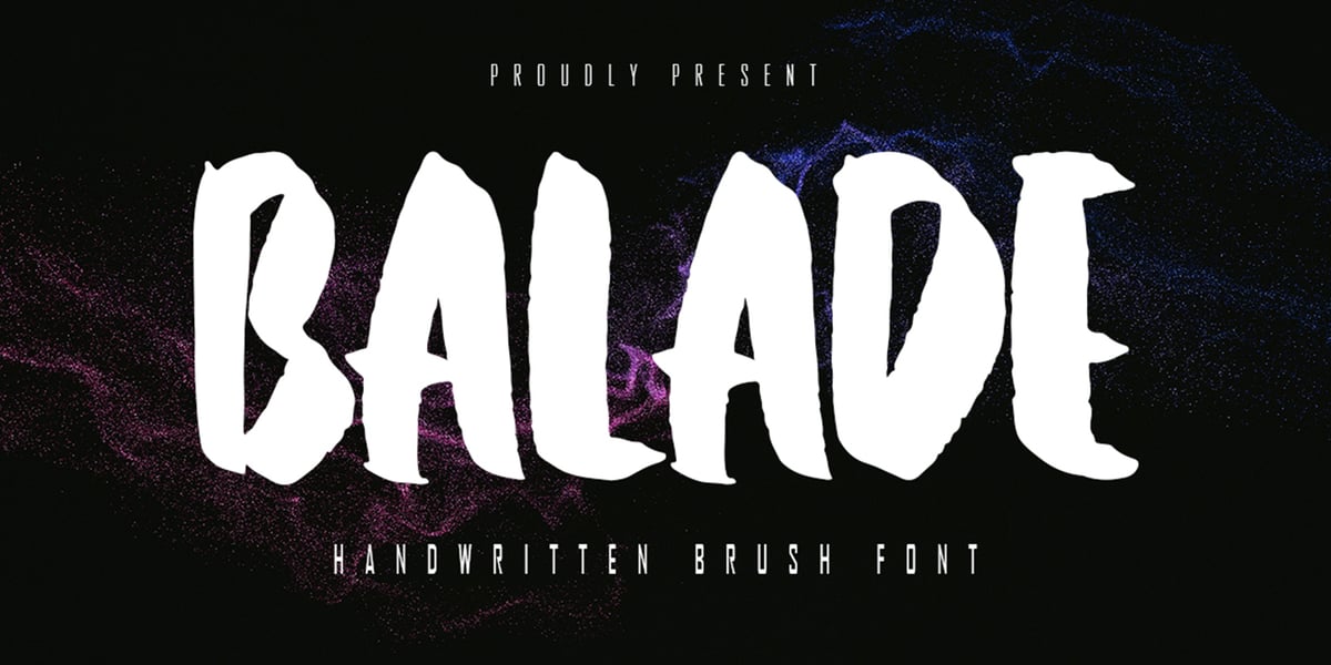 Balade Font | Webfont & Desktop | MyFonts