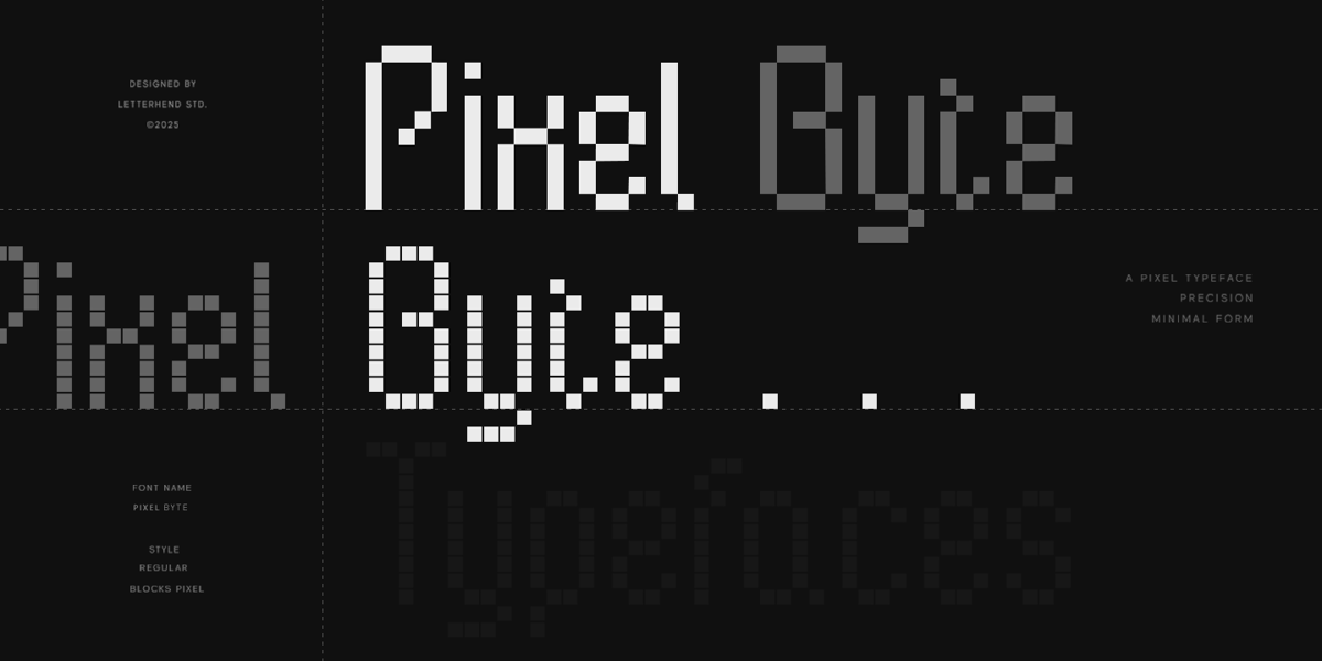 Pixel Byte Font | Webfont & Desktop | MyFonts
