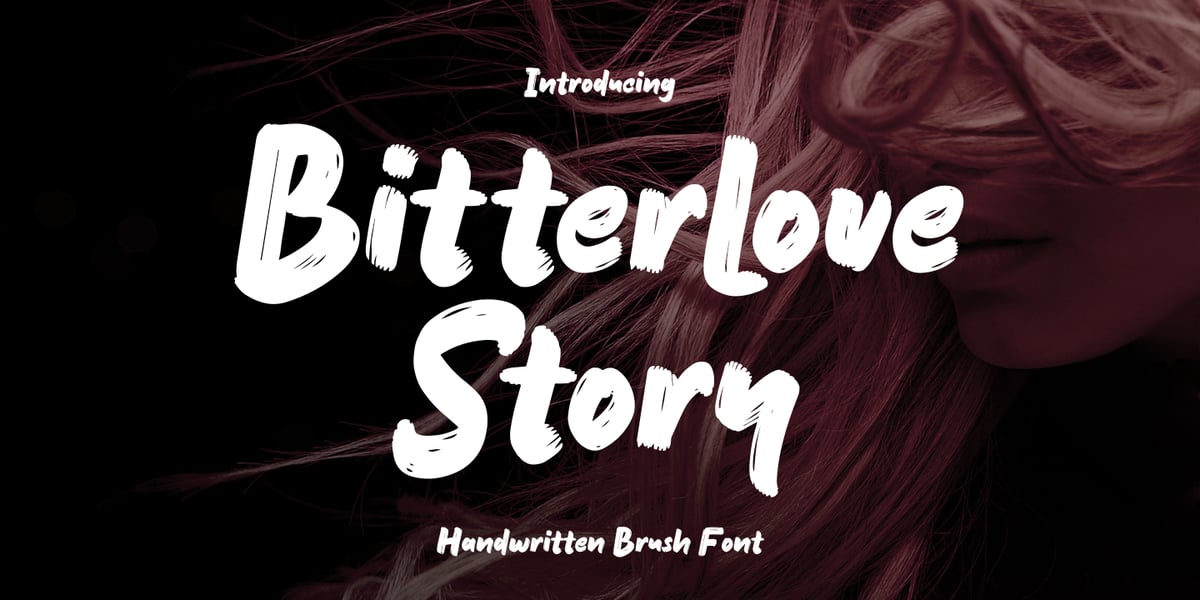 Bitterlove Story Font | Webfont & Desktop | MyFonts