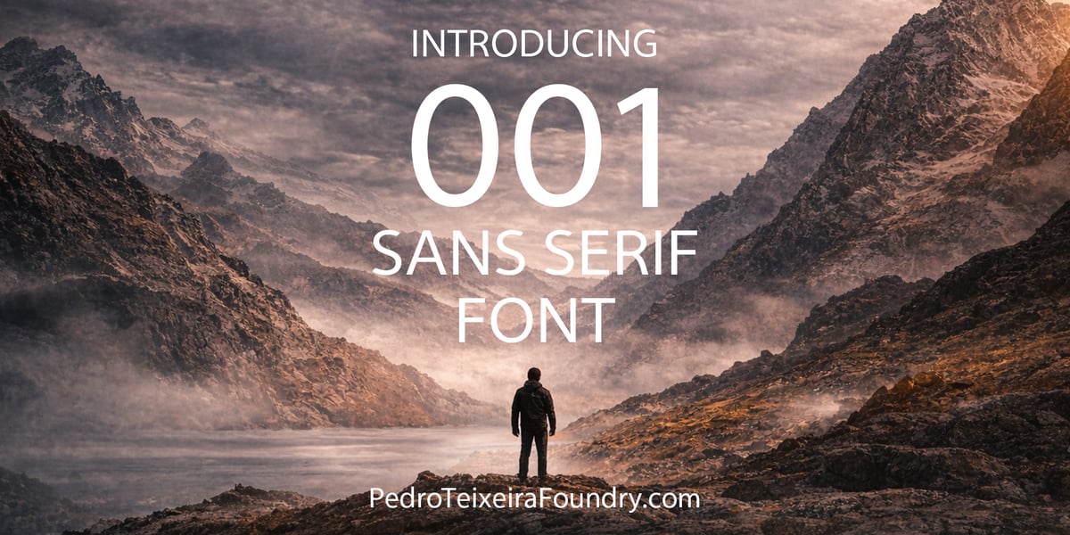 001 Sans Serif Family Font | Webfont & Desktop | MyFonts