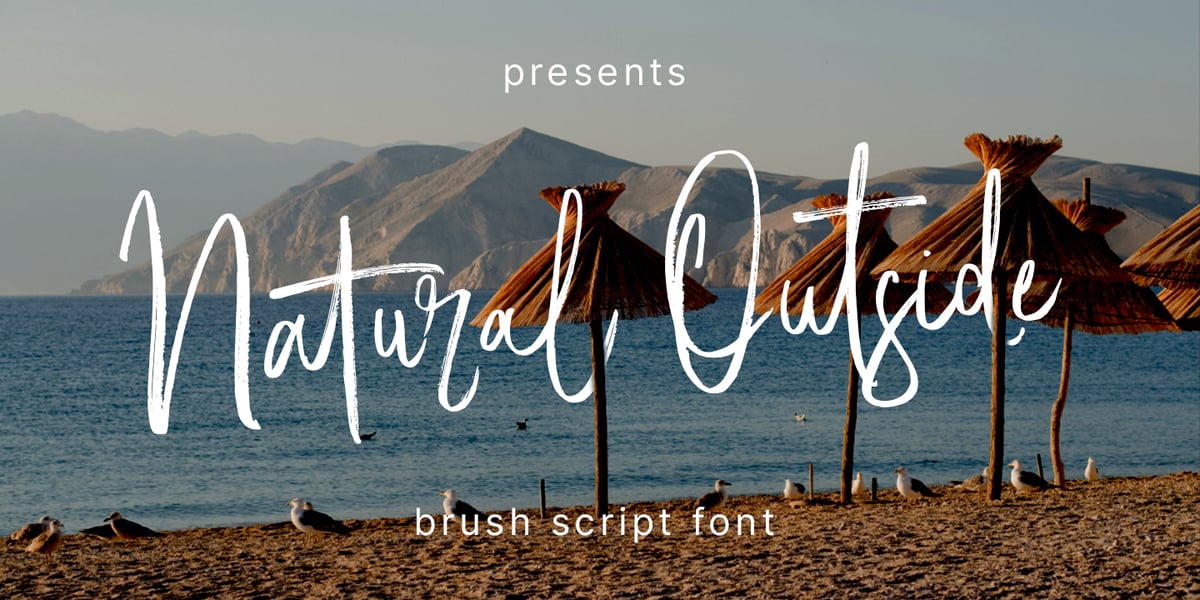 Natural Outside Font | Webfont & Desktop | MyFonts