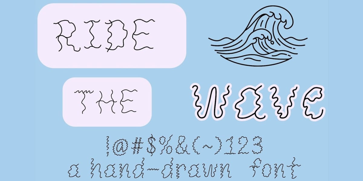 Ride The Wave Font | Webfont & Desktop | MyFonts