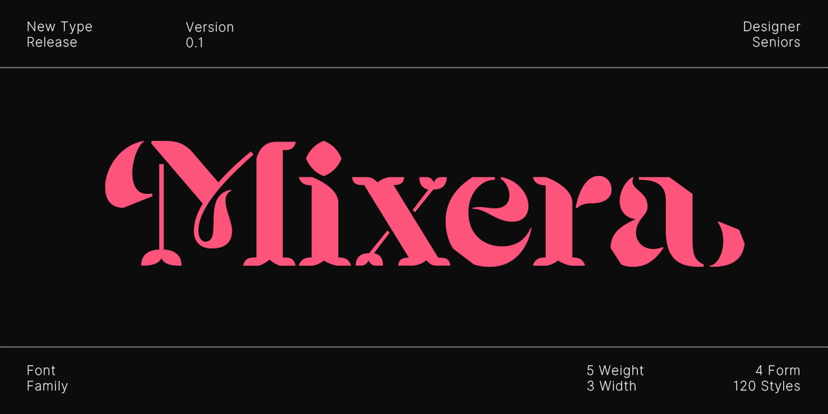 Mixera Font | Webfont & Desktop | MyFonts