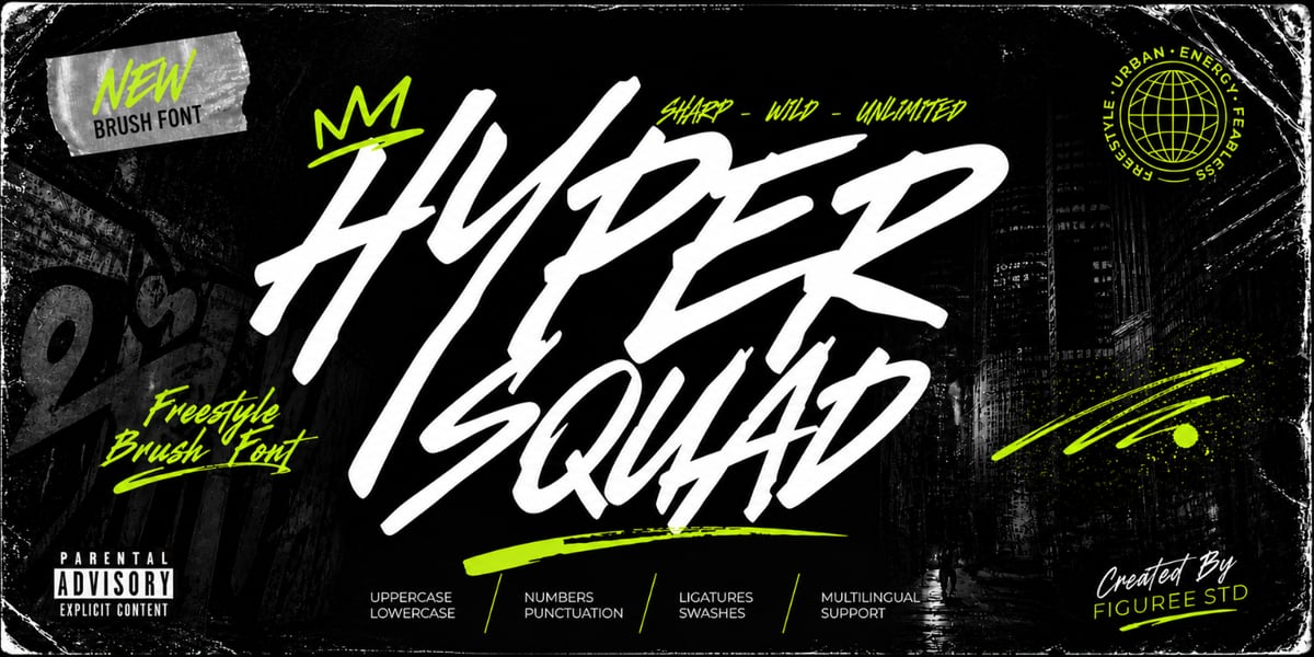 Hyper One Font Hyper Squad Font | Webfont & Desktop | MyFonts