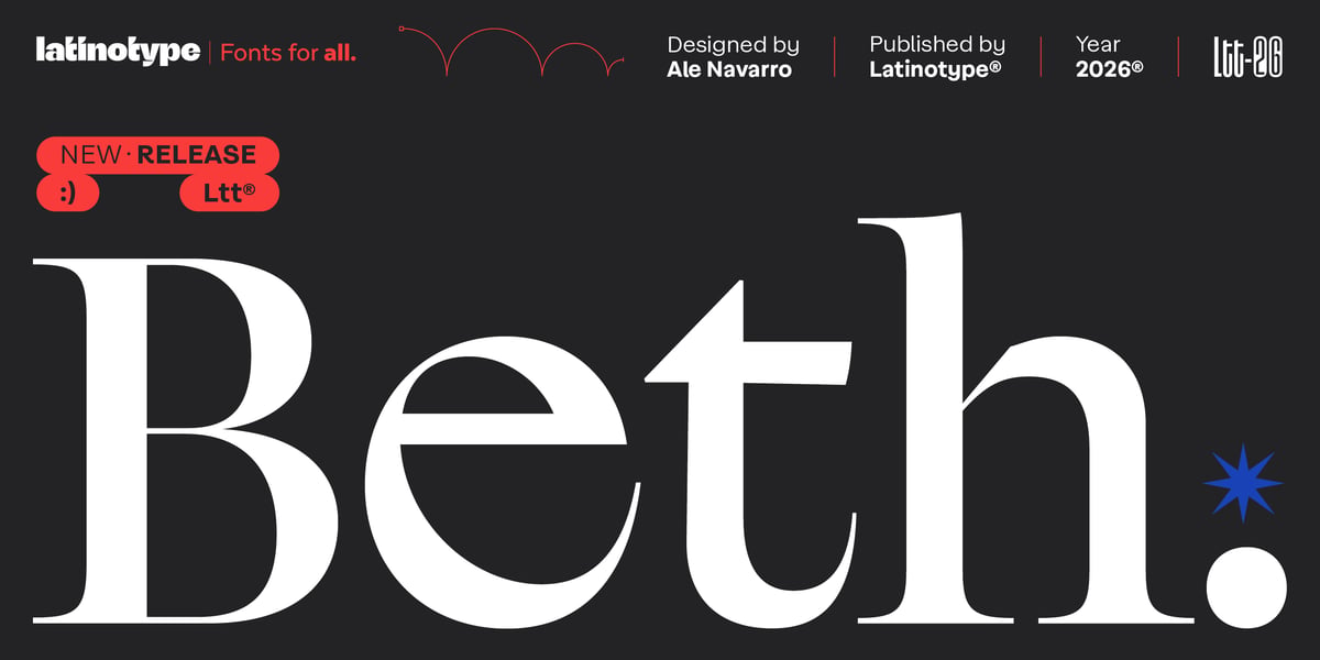 Beth Font | Webfont & Desktop | MyFonts