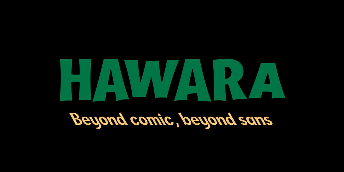 Hawara Font | Webfont & Desktop | MyFonts
