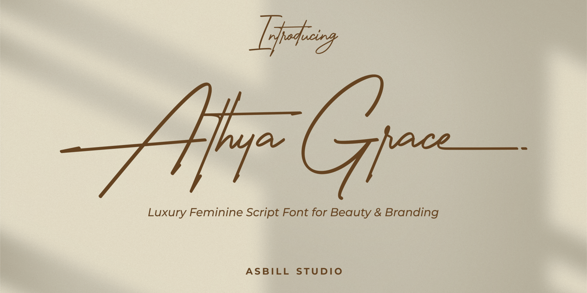 Athya Grace Font | Webfont & Desktop | MyFonts
