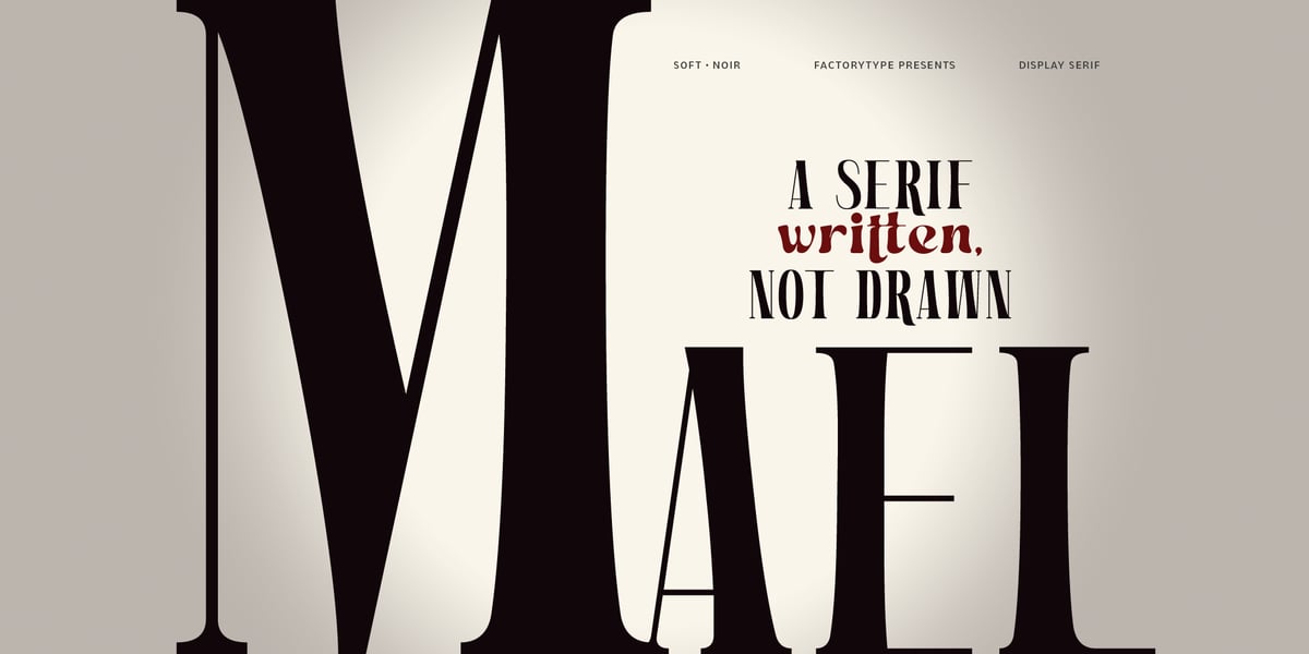 Mael Font | Webfont & Desktop | MyFonts