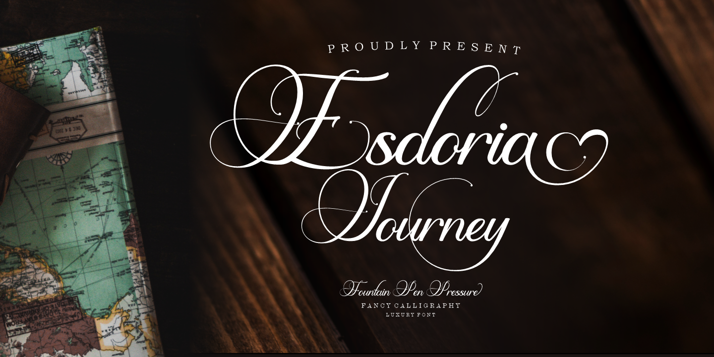 Image of Esdoria Journey Regular Font