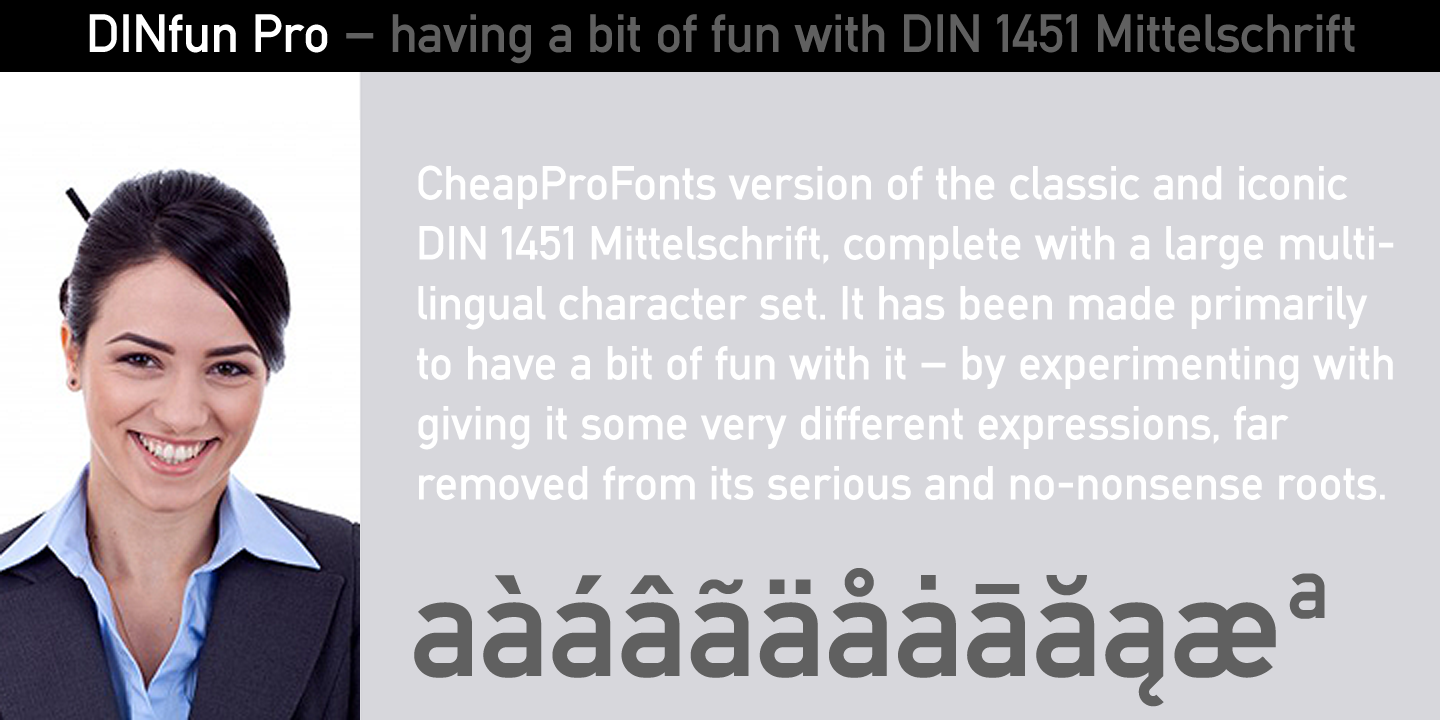 DINfun Pro™ Plain