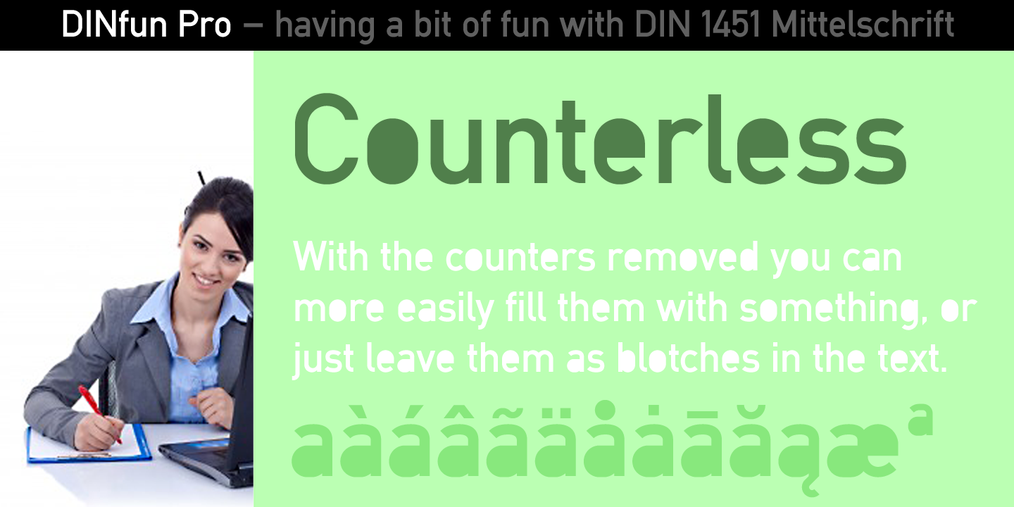 DINfun Pro™ Grunge