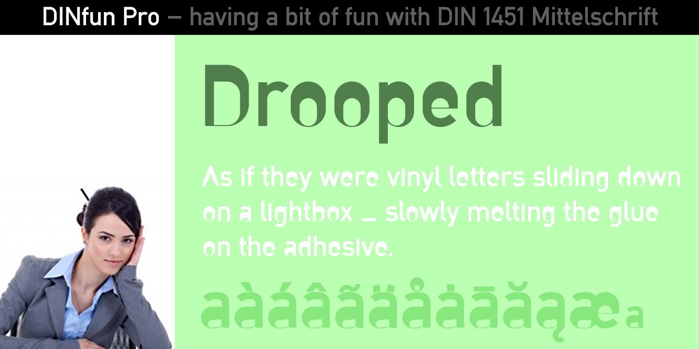 DINfun Pro™ Grunge